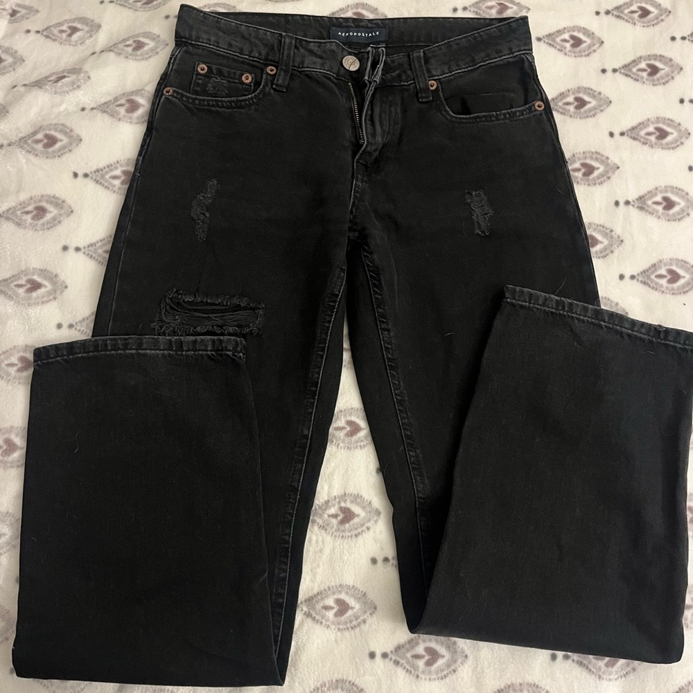 Aeropostale Baggy Low Rise Jeans